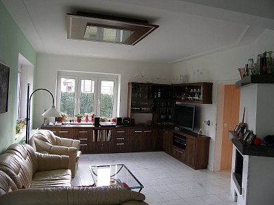 Nábytek na míru do obývacího pokoje.